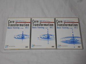 ＮＬＰ　コア・トランスフォーメーション ベーシックトレーニングDVD9枚　神経言語　心理学　タマラ・アンドレアス