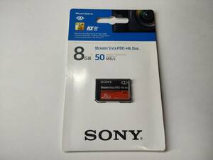 未使用・未開封品　8GB　SONY　MEMORY STICK PRO HG DUO　HX　メモリースティックプロデュオ　メモリーカード