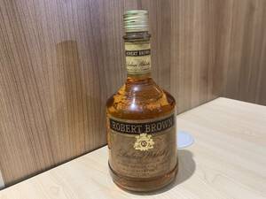 【未開栓|古酒】特級 KIRIN-SEAGRAM キリン・シーグラム Robert Brown ロバートブラウン 760ml 43度 ★彡