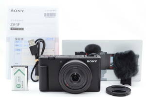 ★超美品★ ソニー SONY VLOGCAM Vlog用カメラ ZV-1F ブラック