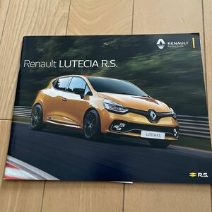 RENAULT ルノー　ルーテシアRSカタログ