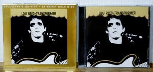 ルー・リードLOU REED/トランスフォーマーTRANSFORMER★高音質 24KTゴールドCD★David Bowie ワイルドサイドを歩け Velvet Underground