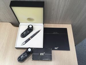 【未使用】MONTBLANC モンブラン マイスターシュテュック No.149 万年筆 4810 ペン先 18K 750 K18・未使用予備ボトルインク付き