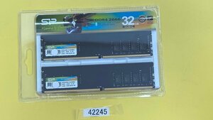 SP PC4-2666V 16GB 2枚 32GB DDR4 デスクトップ用メモリ PC4-21300 16GB 2枚 32GB 288ピン DDR4 DESKTOP RAM ECC無し 中古 未開封