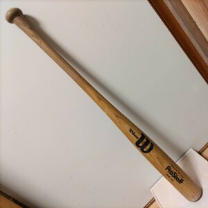 木製バット　Wilson　ウイルソン　prostaff WB-12　野球　子供用　