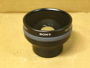 ▽SONY 0.7倍 VCL-HG0737Y ワイドコンバージョンレンズ 37mm 中古 ソニー