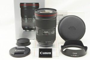 ☆新品同様☆ Canon キャノン EF 16-35mm F2.8 L Ⅲ USM 元箱 付属品 ♯23110412