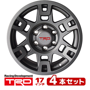 USトヨタ純正 TRD 17インチ ホイール グロスグレー ガンメタ JWL刻印あり FJクルーザー ランクル プラド 150系 ハイラックスサーフ 210系