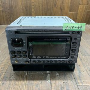 AV5-63 激安 カーステレオ Carrozzeria Pioneer FH-M75 NE007067 CD カセット イコライザー プレーヤー デッキ 通電未確認 ジャンク