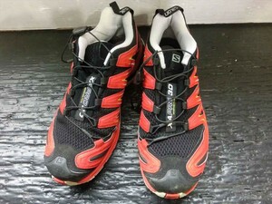 T【B4-75】【80サイズ】▲salomon サロモン/登山靴 XAPRO 3D/トレッキングシューズ/26cm/※汚れ有