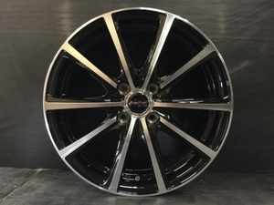 [業販限定販売] [新品] [15インチ] EuroSpeed V25 [5.5J+45] [185/65R15] [ノート(E12系)] [ユーロスピード] [ブラポリ] [BP]