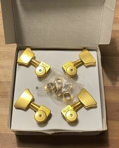 スパーゼル　ベース用　ロックペグ　BASS TRIM-LOK サテンゴールド SATIN GOLD TUNER