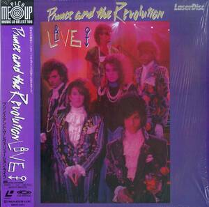 B00182718/LD/プリンス&ザ・レヴォリューション「ライブ Prince And The Revolution Live 1985 (SM037-3472・ファンク・FUNK・シンセポッ