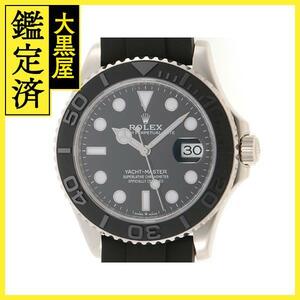 2020年8月 新ギャラ　ROLEX　ロレックス　ヨットマスター42　226659　ブラック　WG　ラバー （2147100468250）【200】T