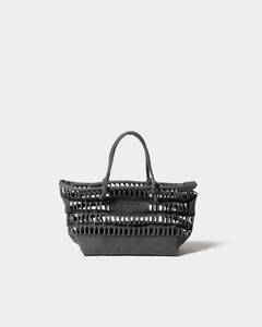 beautiful people KONBU knit shopping basket bag