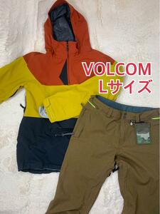 ボルコム VOLCOM スノーボードウェア　上下セット メンズ　L #533010