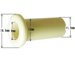 ◆即決 同軸ケーブルの引き込みに 引き込みパイプ φ9ｍｍ