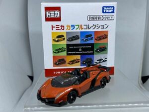 トミカ カラフルコレクション LAMBORGHINI VENENO ROADSTER ランボルギーニ ヴェネーノ オレンジメタリック