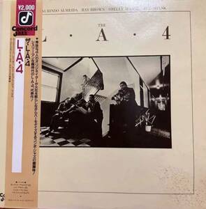  L.A.4 /THE L.A.4 ★プロモサンプラーvinyl ピカピカ盤面#jazz アランフェス協奏曲