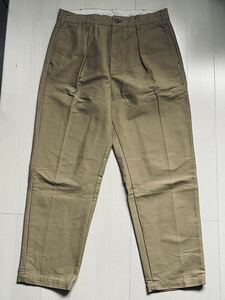 engineered garments 2021FW Carlyle Pant Cotton Double Cloth Khaki サイズM