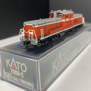 KATO 7008-C DD51 1043 下関総合車両所 JR カトー Nゲージ