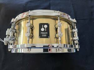 美品 SONOR　PL-1406SDBD [PROLITE Series Brass 14×6 / Die-Cast Hoop]