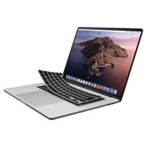 エレコム キーボードカバー/シリコン/MacBook Pro/16inch/半透明/ブラック PKS-MBP16CBK /l