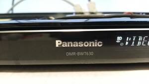 Panasonic DIGA　BDレコーダー DMR-BWT630　■BD/DVD光学ドライブVXY2151はOK品 ※簡易動作確認OKだが、背面に問題あり！ ◆カードのみ付属