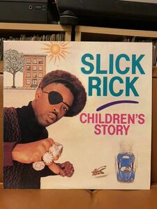 ★名曲 人気曲！★Slick Rick / Children’s Story ★1989 国内盤★ 80 90 Old School HIPHOP record Rapヒップホップ マニア コレクター