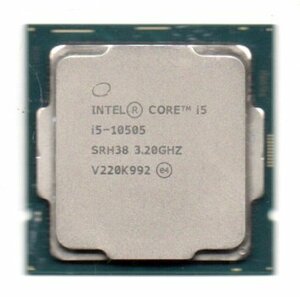 Intel ★ Core i5-10505　SRH38 ★ 3.20GHz (4.60GHz)／12MB／8GT/s　6コア ★ ソケットFCLGA1200 ☆