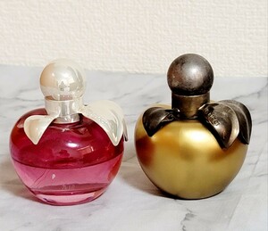 【Nina Ricci】ニナリッチ香水セット ゴールド ピンク オーデトワレ 50ml