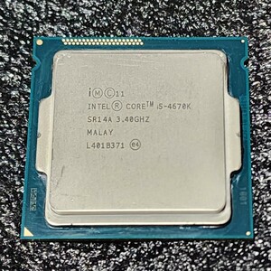 CPU Intel Core i5 4670K 3.4GHz 4コア4スレッド Haswell PCパーツ インテル 動作確認済み (2)