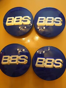 bbs BBS ホイール　センターキャップ　リング無し　70mm　紺金　4個セット