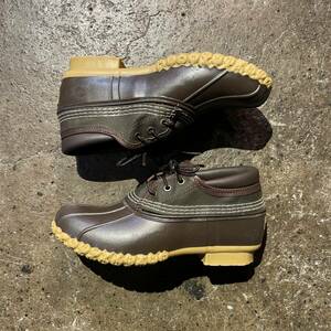 L.L.Bean BEAMS 別注 Canvas Gum Shoes USA製 エルエルビーン ビームス キャンバス ガムシューズ ブーツ 7 M 510474