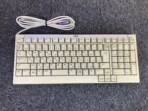 1281-O★NEC PS/2ミニキーボード 日本語キーボード KB-0611★簡易動作確認済中古現状渡し★