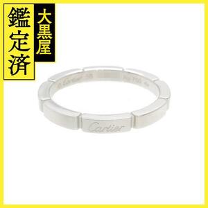 Cartier　カルティエ　マイヨンパンテールリング　WG　ホワイトゴールド　58号　約4.8g　2141100581582　【200】