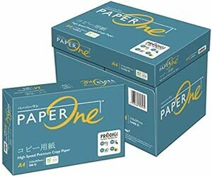 高白色コピー用紙 PaperOne コピー用紙 A4 (500枚×5冊) 2500枚 紙厚0.09mm 大量印刷向き PEFC認証