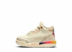 J Balvin Nike TD Air Jordan 3 Retro SP "Sunset" 15cm FN0347-901