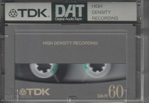 TDK デジタルオーディオテープ DAT 60分/1巻(極美中古)