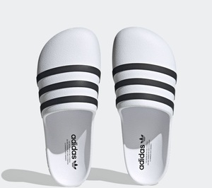 adidas Adifom Adilette Slides 白系　27.5cm