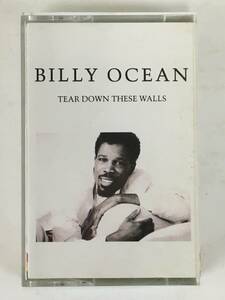 ■□I387 BILLY OCEAN ビリー・オーシャン TEAR DOWN THESE WALLS テアー・ダウン・ジーズ・ウォールズ カセットテープ□■