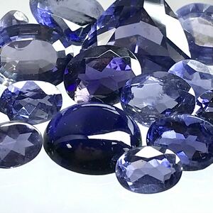 (天然アイオライト16点おまとめ20ct)a ルース 裸石 宝石 ジュエリー jewerly iolite i