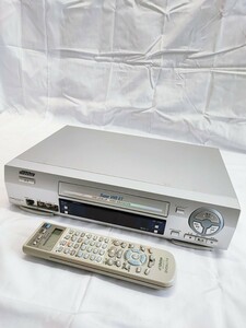 Victor HR-S300 ビデオデッキ ビクター 平成レトロ 当時物 コレクション レトロ家電 Super VHS ET ビデオ ビデオプレーヤー(021614)