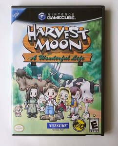 NGC ★ 牧場物語～ワンダフルライフ 北米版 HARVEST MOON WONDERFUL LIFE GAMECUBE ★ ニンテンドーゲームキューブ