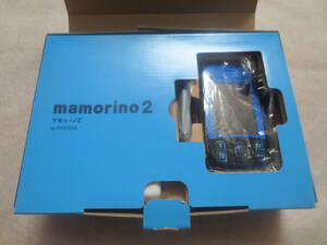 未開封品 KYOCERA 京セラ mamorino2 マモリーノ2 コズミックブルー　au by KDDI