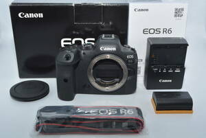 【極上品】 Canon ミラーレス一眼カメラ EOS R6 ボディー　＃6109