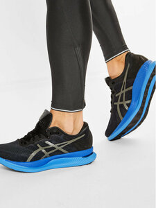 1.8万★超人気 美品 asics アシックス GLIDERIDE グライドライド ランニングシューズ 27.0cm 厚底 Czarny 黒