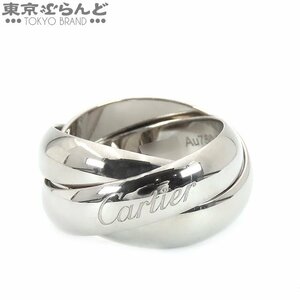 103018629 カルティエ CARTIER トリニティリング XL K18WG #49 10号相当 750 ホワイトゴールド リング・指輪 レディース