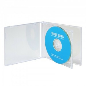 まとめ得 サンワサプライ Blu-ray・DVD・CDケース(2枚収納タイプ・5枚セット) FCD-22CLN2 x [2個] /l