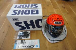 SHOEI　ヘルメット　Ｘ－１５　Ｘ－Ｆｉｆｔｅｅｎ　マルケス７（ＭＡＲＱＵＥＺ７）Ｍサイズ　２３年製　国内正規　未使用新品　送料無料
